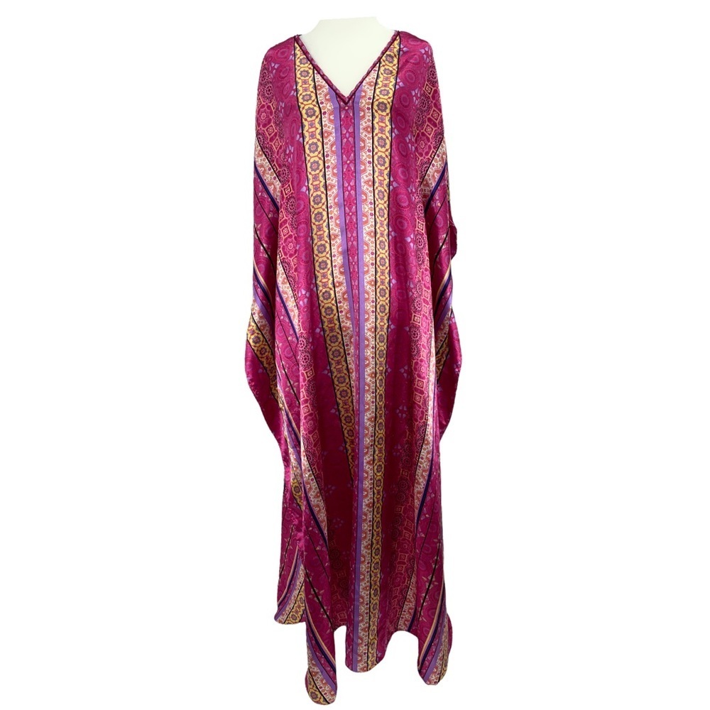 Pink caftan muumuu